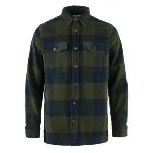 Subtle patterns Fjallraven Canada Shirt Deep Forest / Dark Navy
