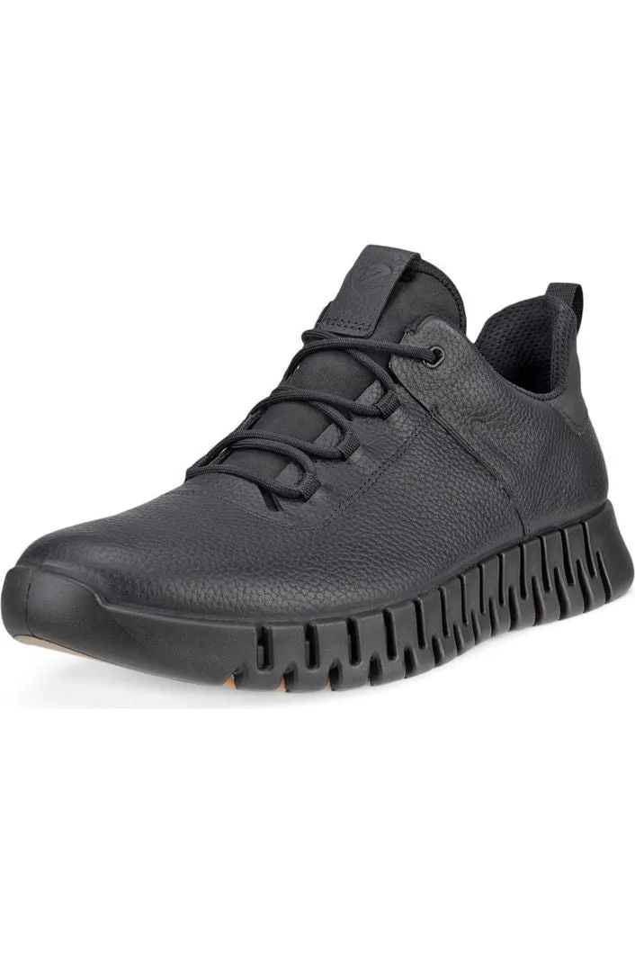 Quick Drying Casual Wear ECCO Gruuv Gortex 525224-01001 black sneaker