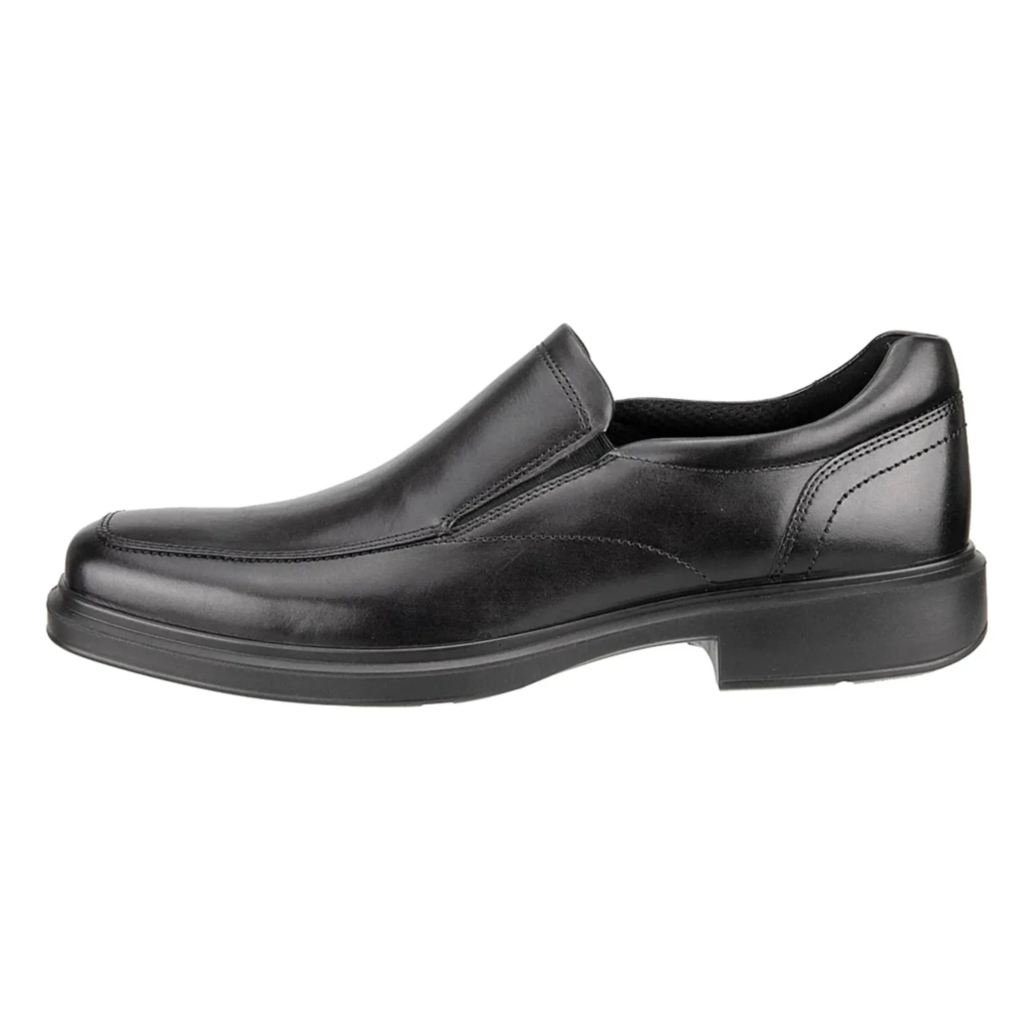 Elegant Appearance Light Pace Ecco Mens Shoe Helsinki 2 Slip Black