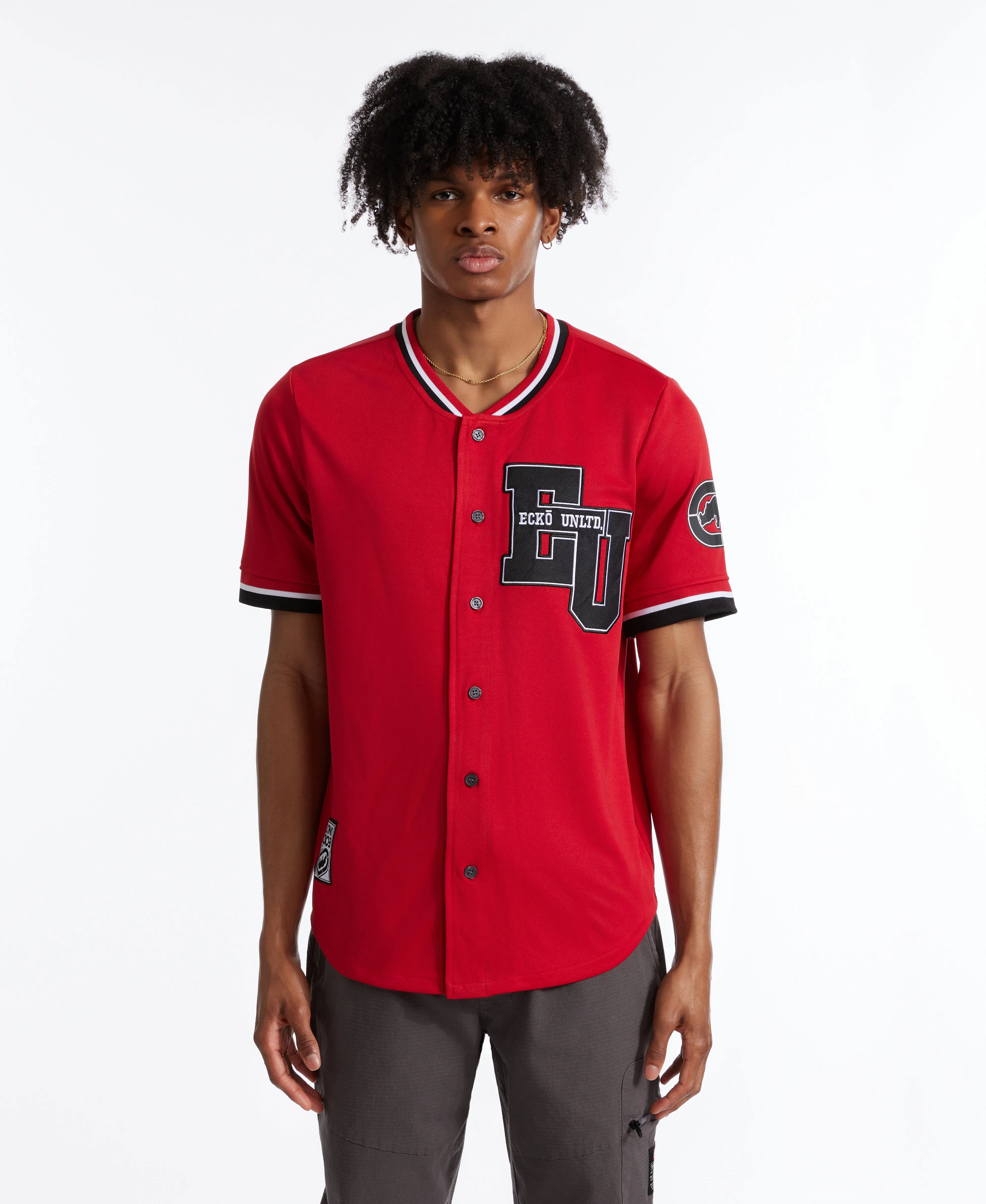 Street Wear Ecko Unltd. Southpaw Button Front Top