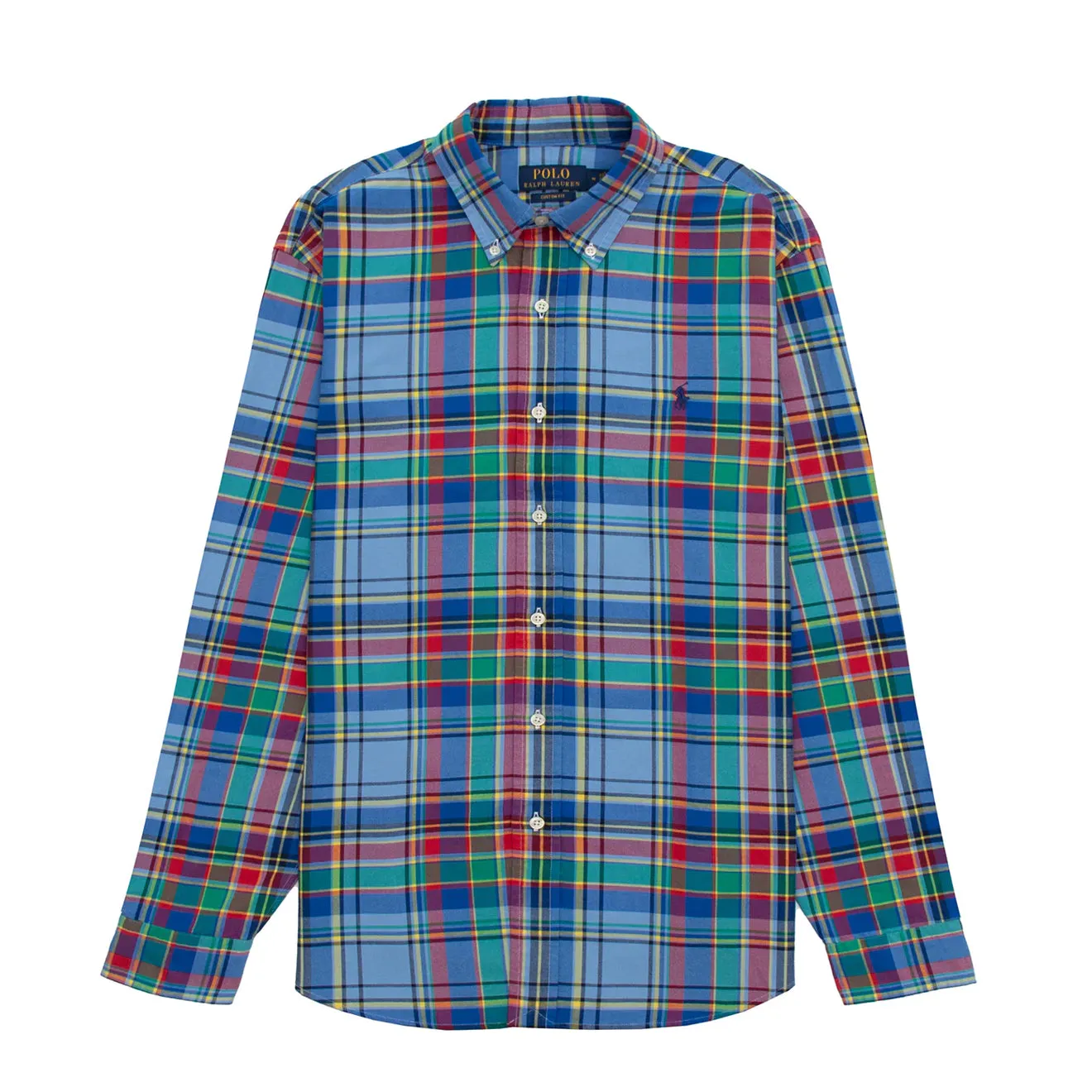 birthday party Polo Ralph Lauren Oxford Check Shirt Blue / Red Multi