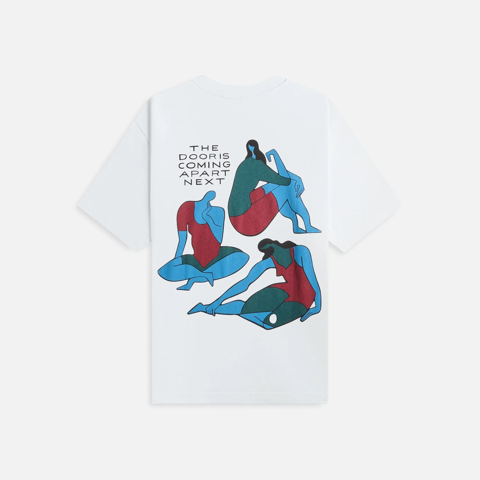 Trendy Casual Wear Temperature Regulating Fabric by Parra The Broken Door Tee - White