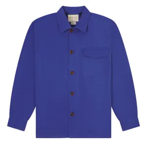 USKEES 3003 Buttoned Workshirt Ultra Blue Petite Cut