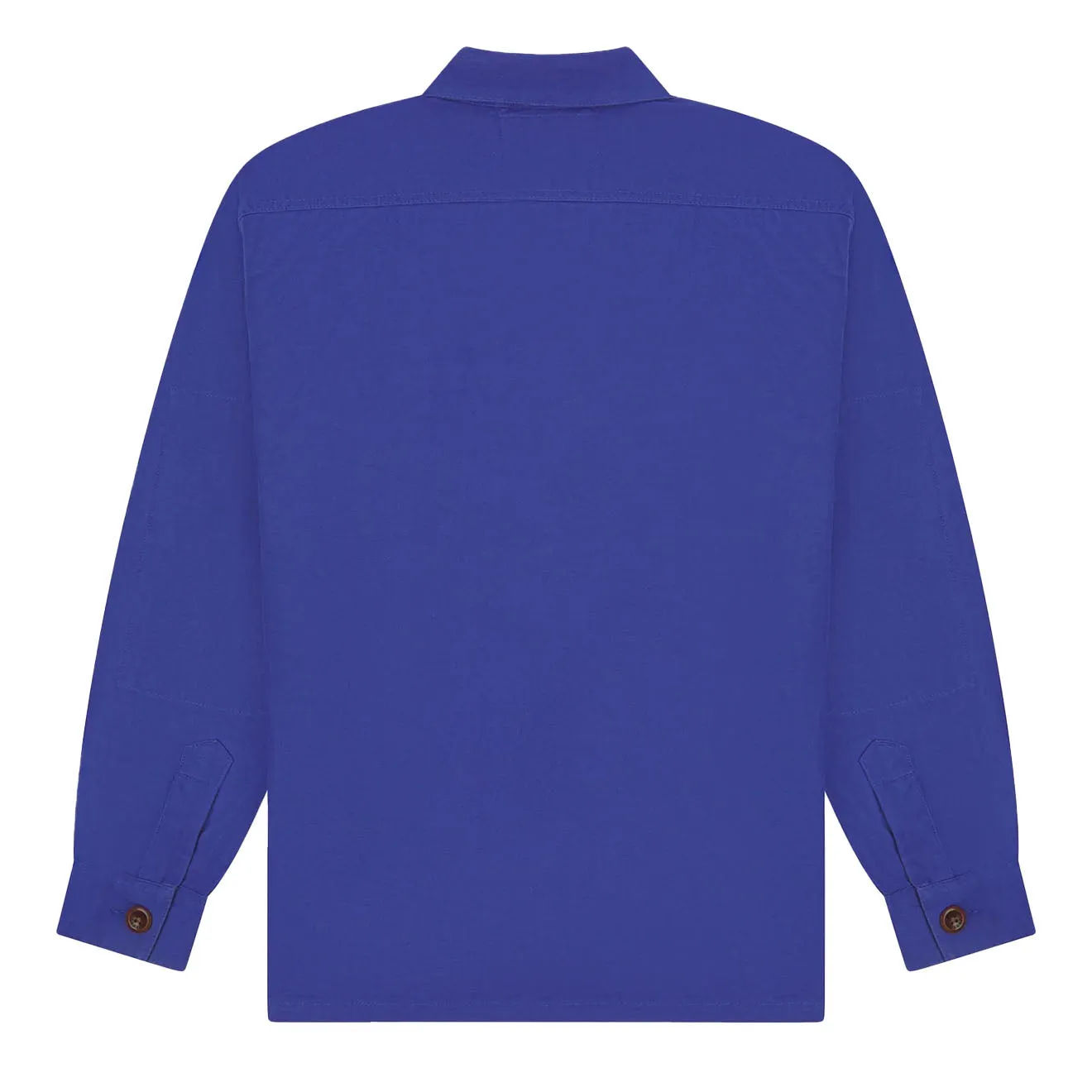 High-Quality Fabric USKEES 3003 Buttoned Workshirt Ultra Blue