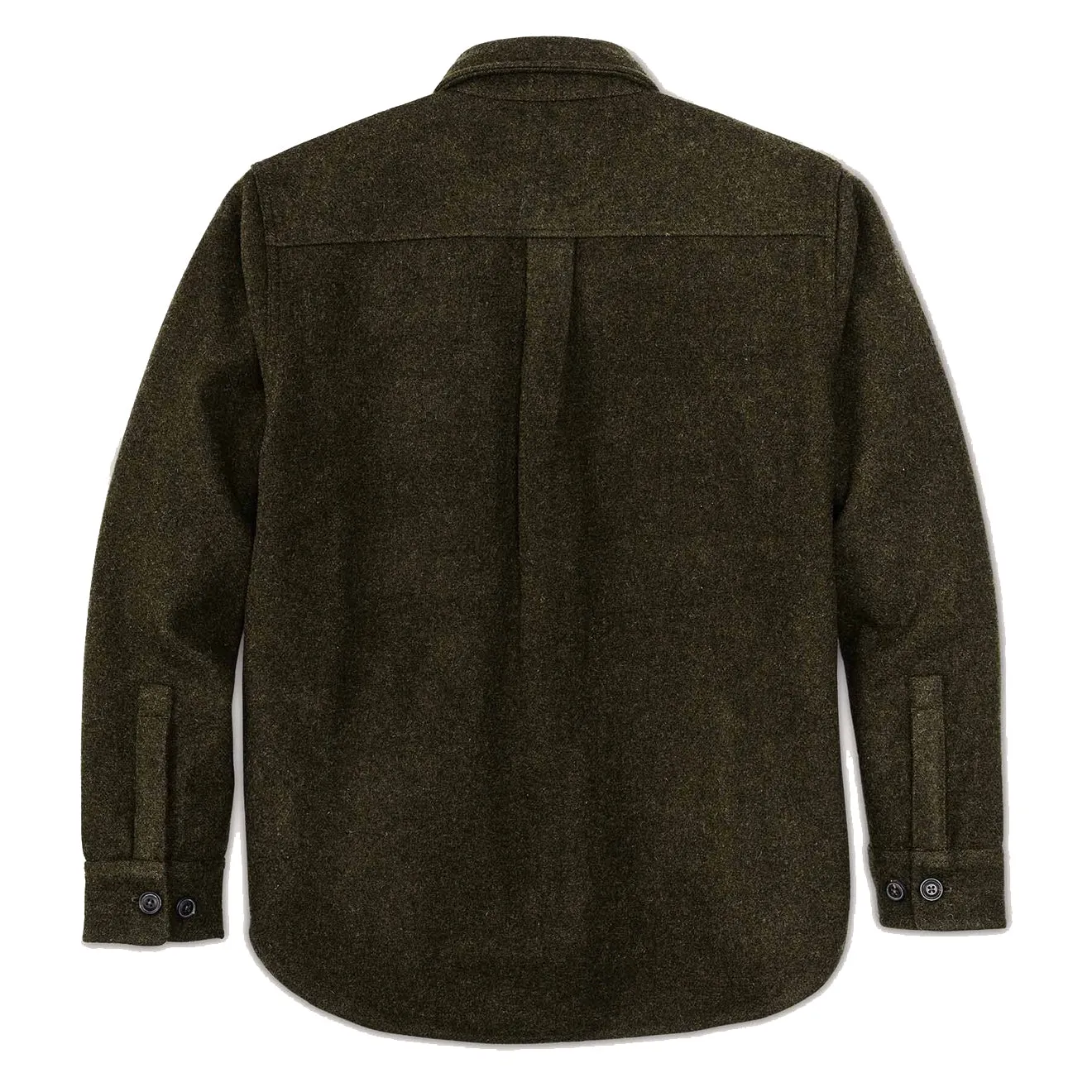Premium Comfort Filson CPO Wool Jac-Shirt Forest Green