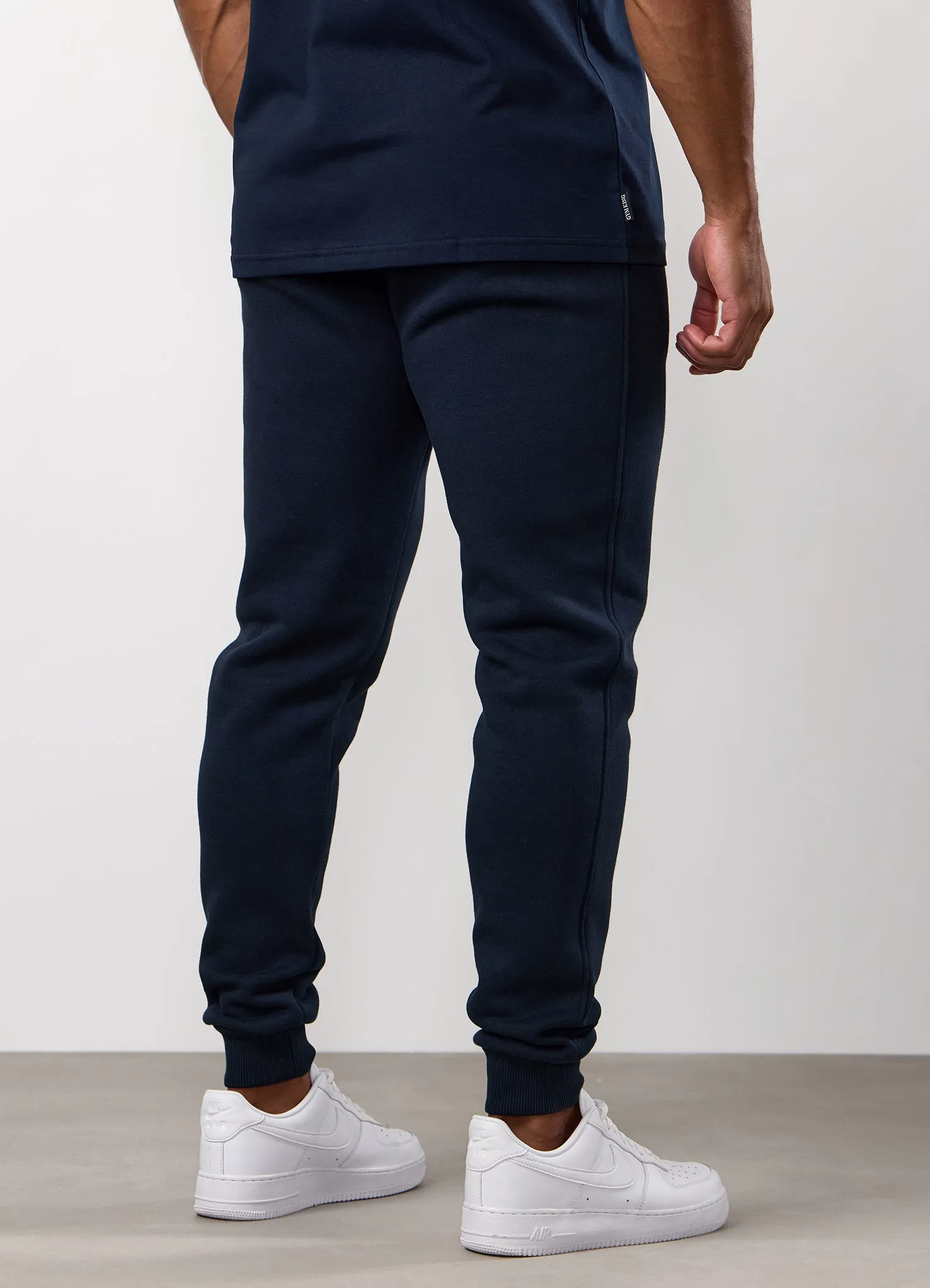 Gym King Fundamental Linear Jogger - Navy Durable Hemming Ergonomic Cut