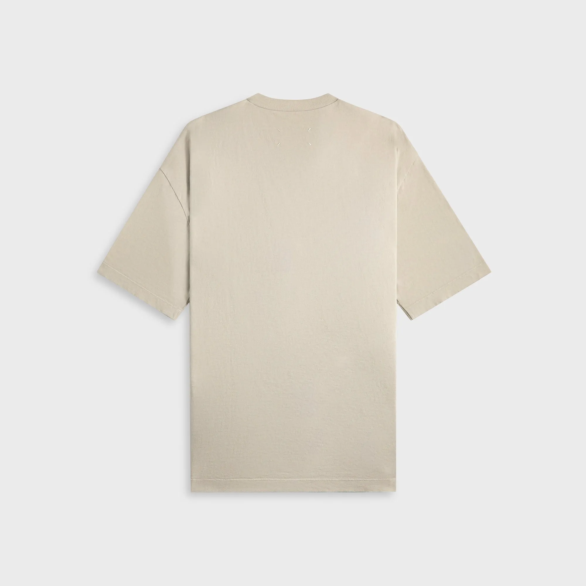 Smooth Jersey Texture Maison Margiela Tee - Grey