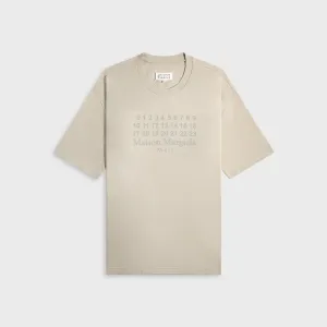 Water Based Ink Maison Margiela Tee - Grey