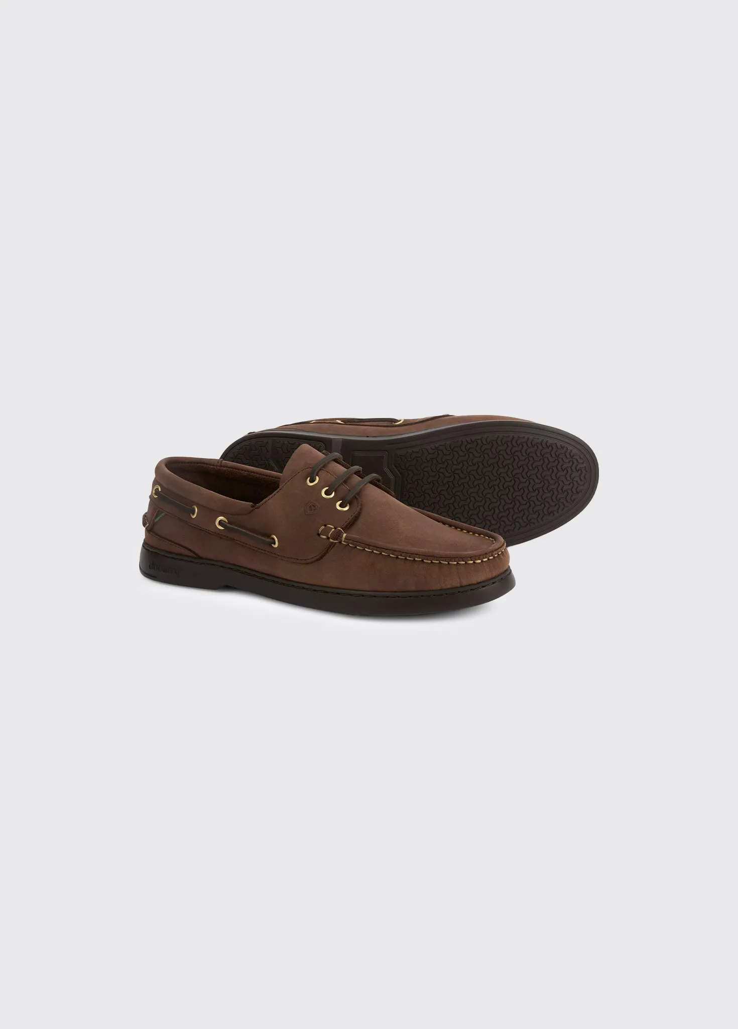 Stylish Footwear Tavira Men's dubarrylite? Three Eye-Tie Moccasin - Donkey Brown