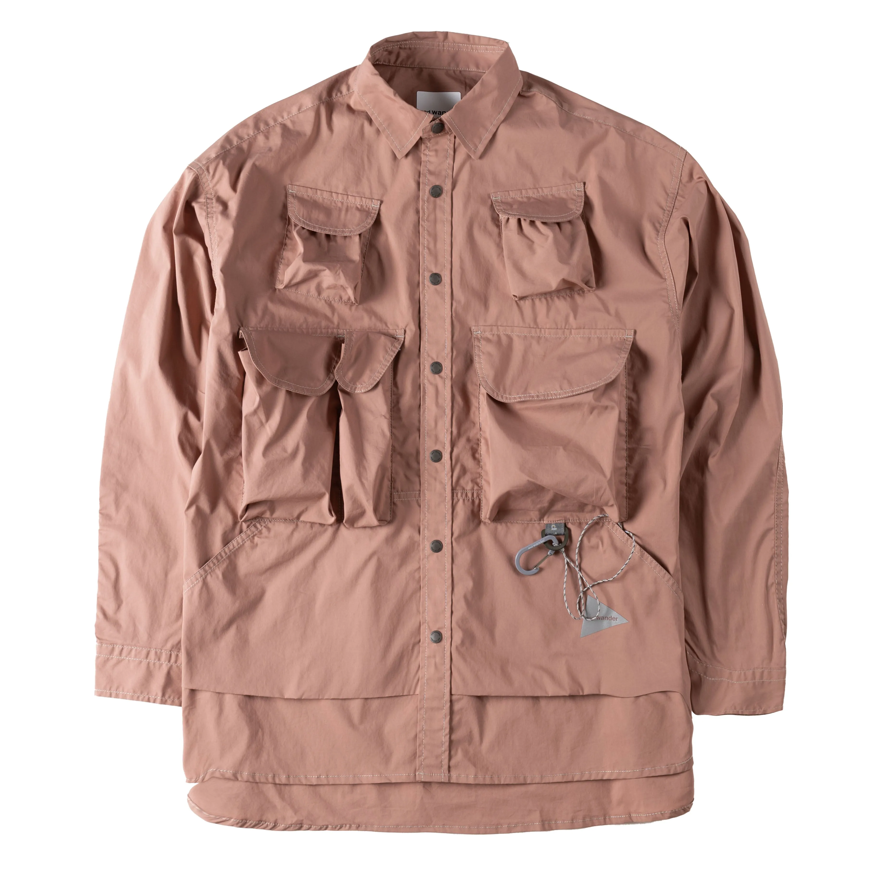 Timeless Design Country Escape And Wander Multi Pocket Shirt Pink