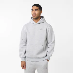 Embroidered Icon Hoodie | Grey Marl Practical Wear