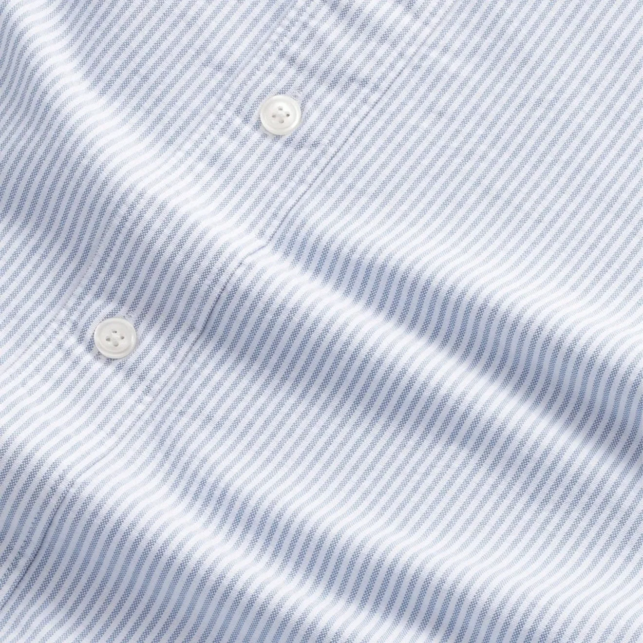 Simple Comfort NN07 Colby BD Logo Regular Fit Oxford Shirt Blue Stripe