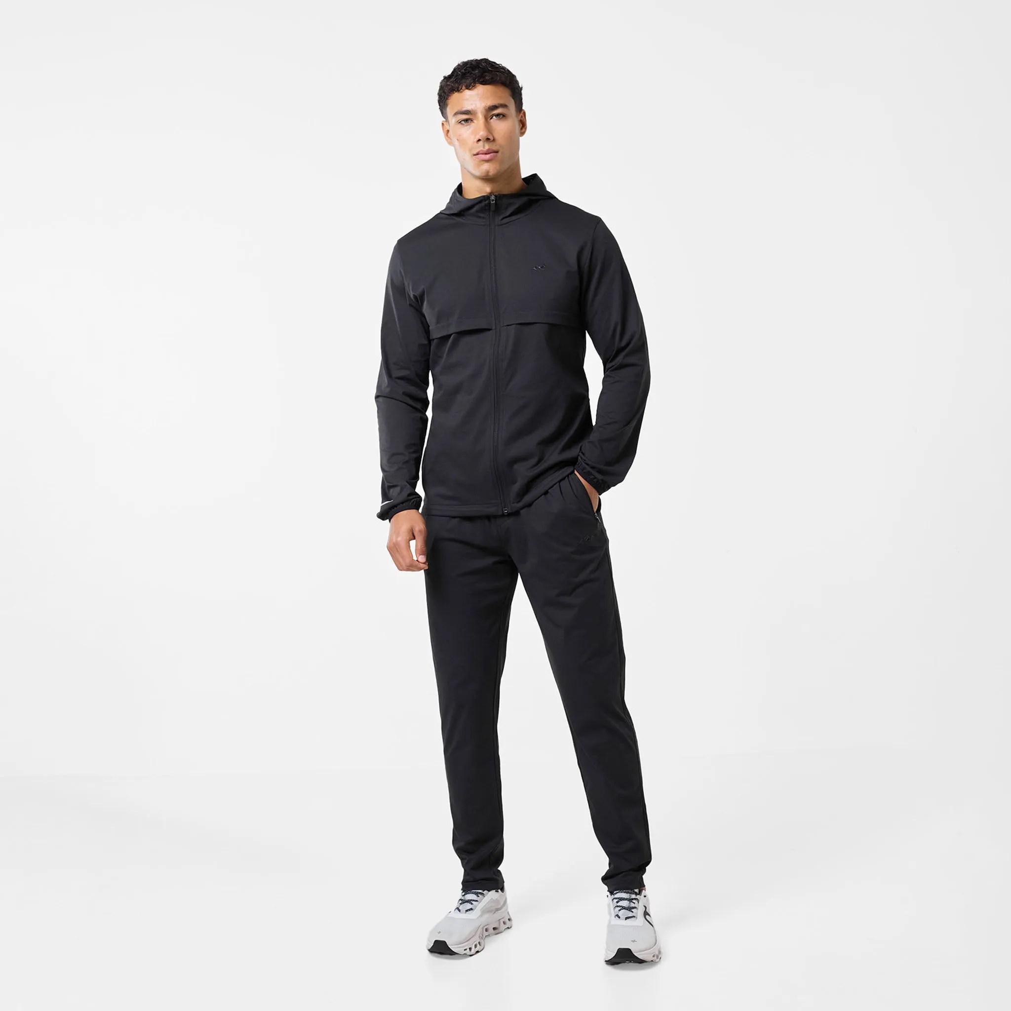 Endurance FZ Hoodie | Black High End product twill durability