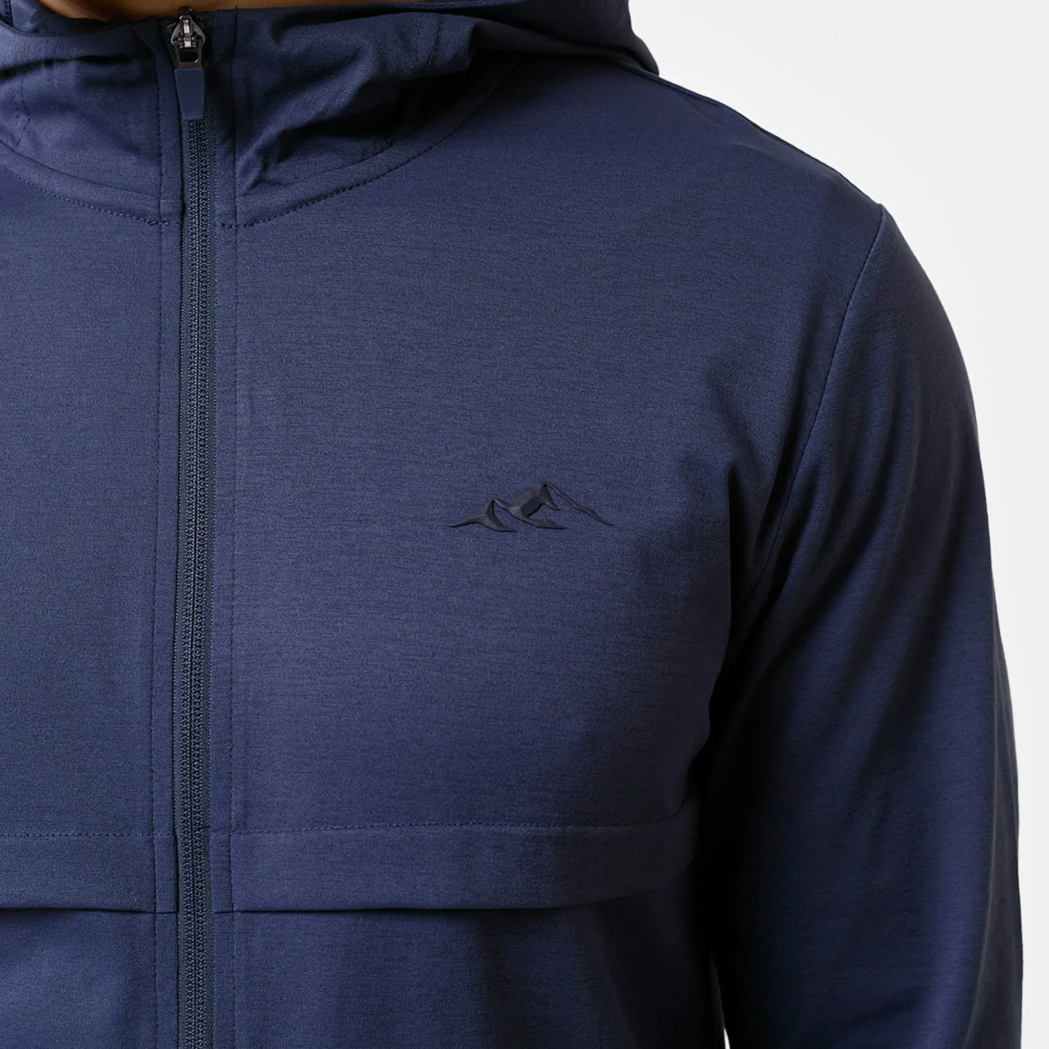 Go-To Layer Endurance FZ Hoodie | Navy