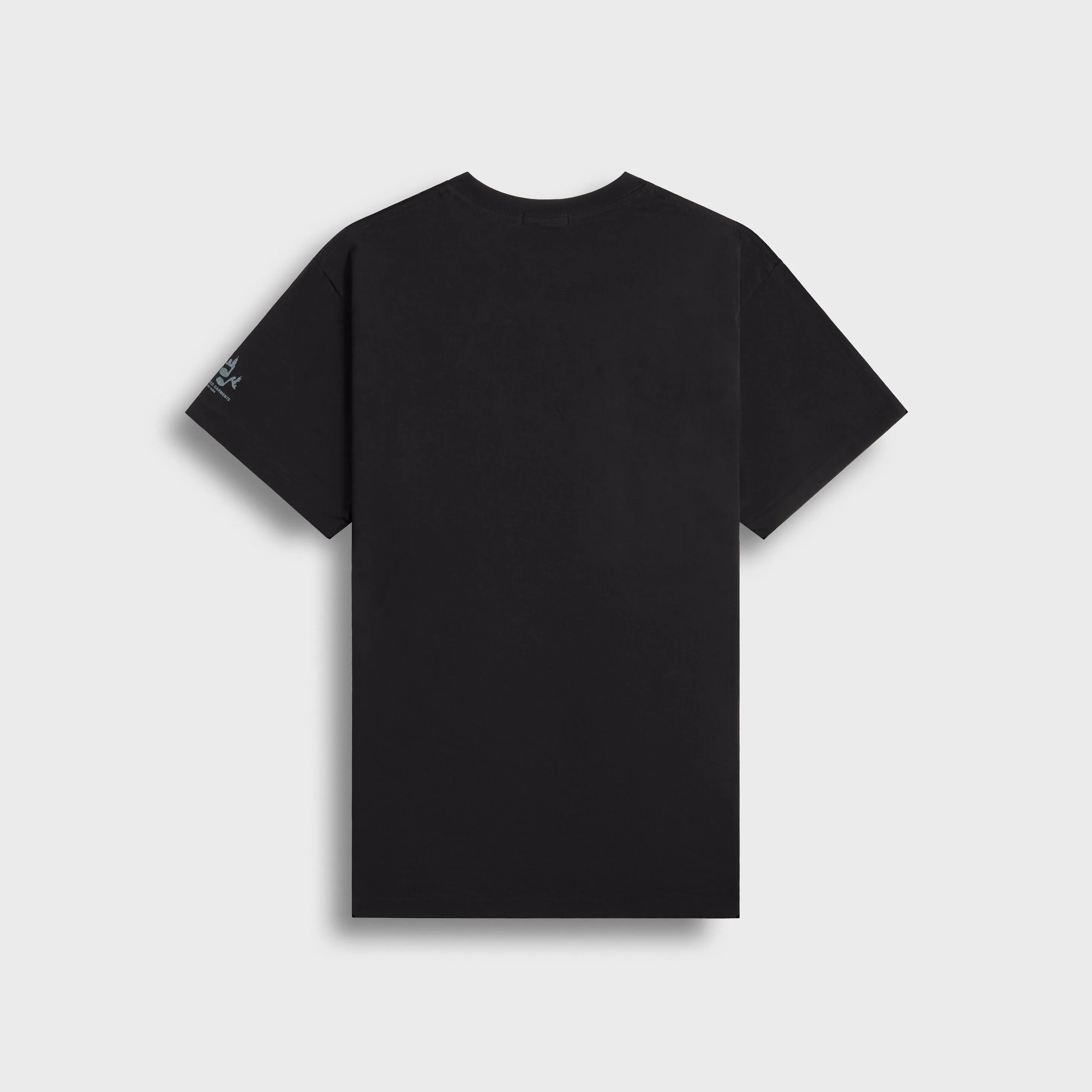 Engineered Garments Printed Cross Crew-Neck Tee - Black Cosmopolitanism Non Toxic Materials