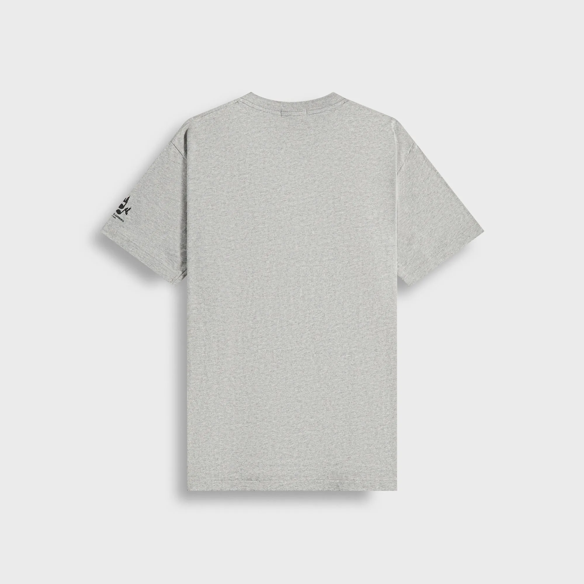 Engineered Garments Printed Cross Crew-Neck Tee - Grey Cosmopolitanism Geometric Pattern Active Outfit