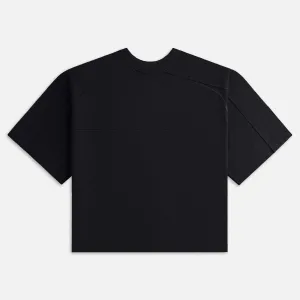 Entire Studios Heavy Pocket Tee - Soot Layered Hem Design ZeroDistressFinish