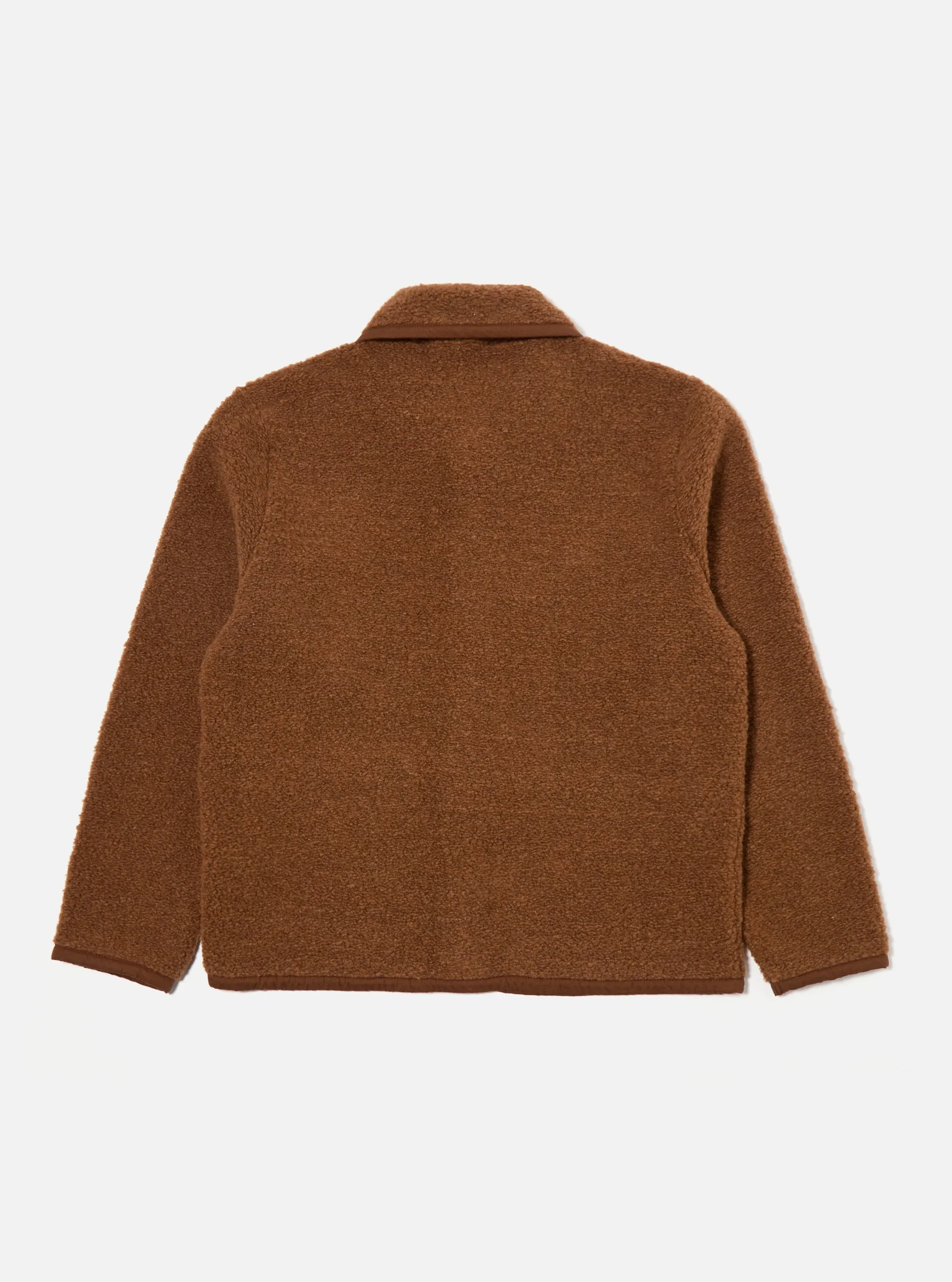 Compact packaging Universal Works Lancaster Jacket Alvar Fleece Cumin