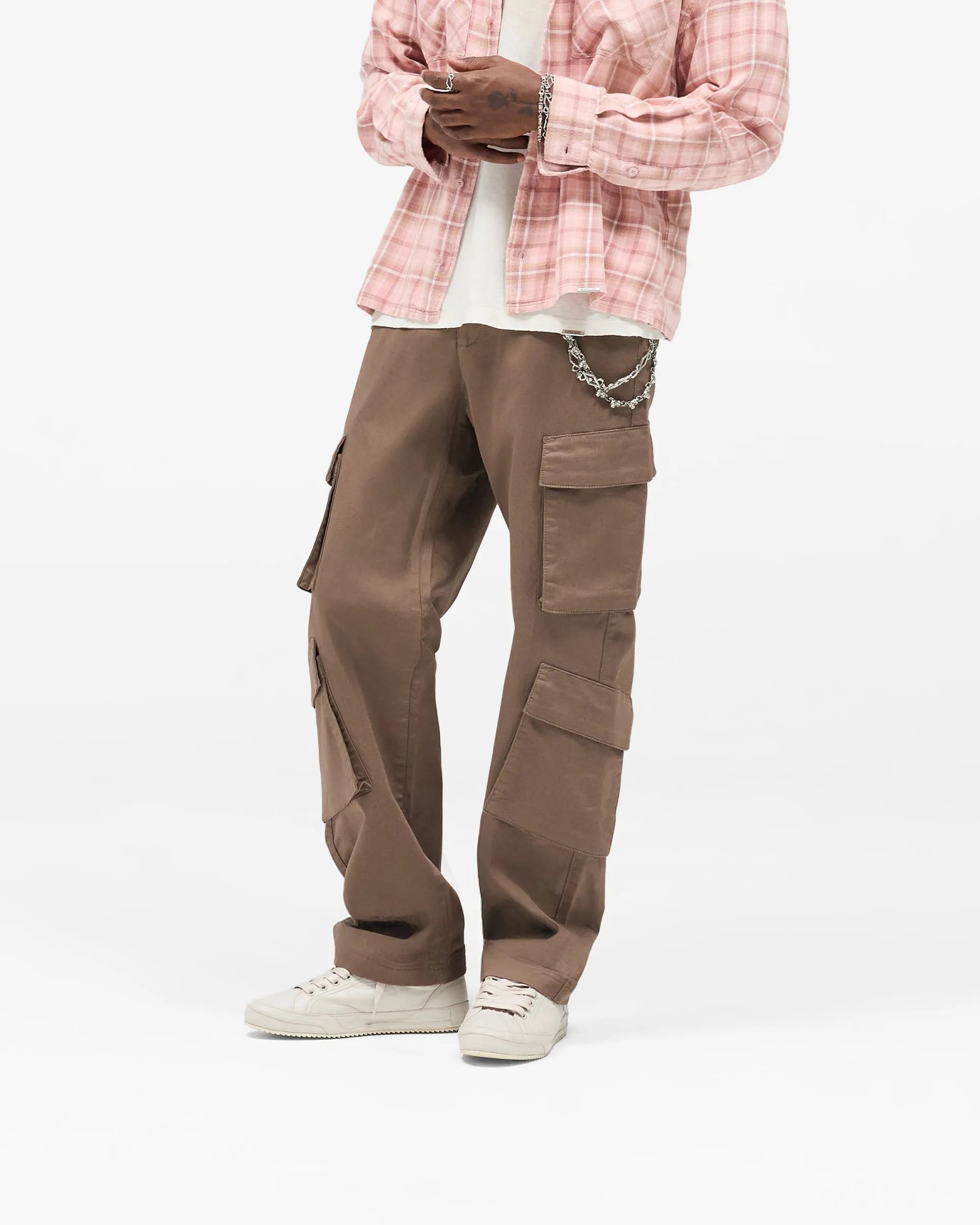 Cargo Pant - Clove Eco Friendly Dyeing