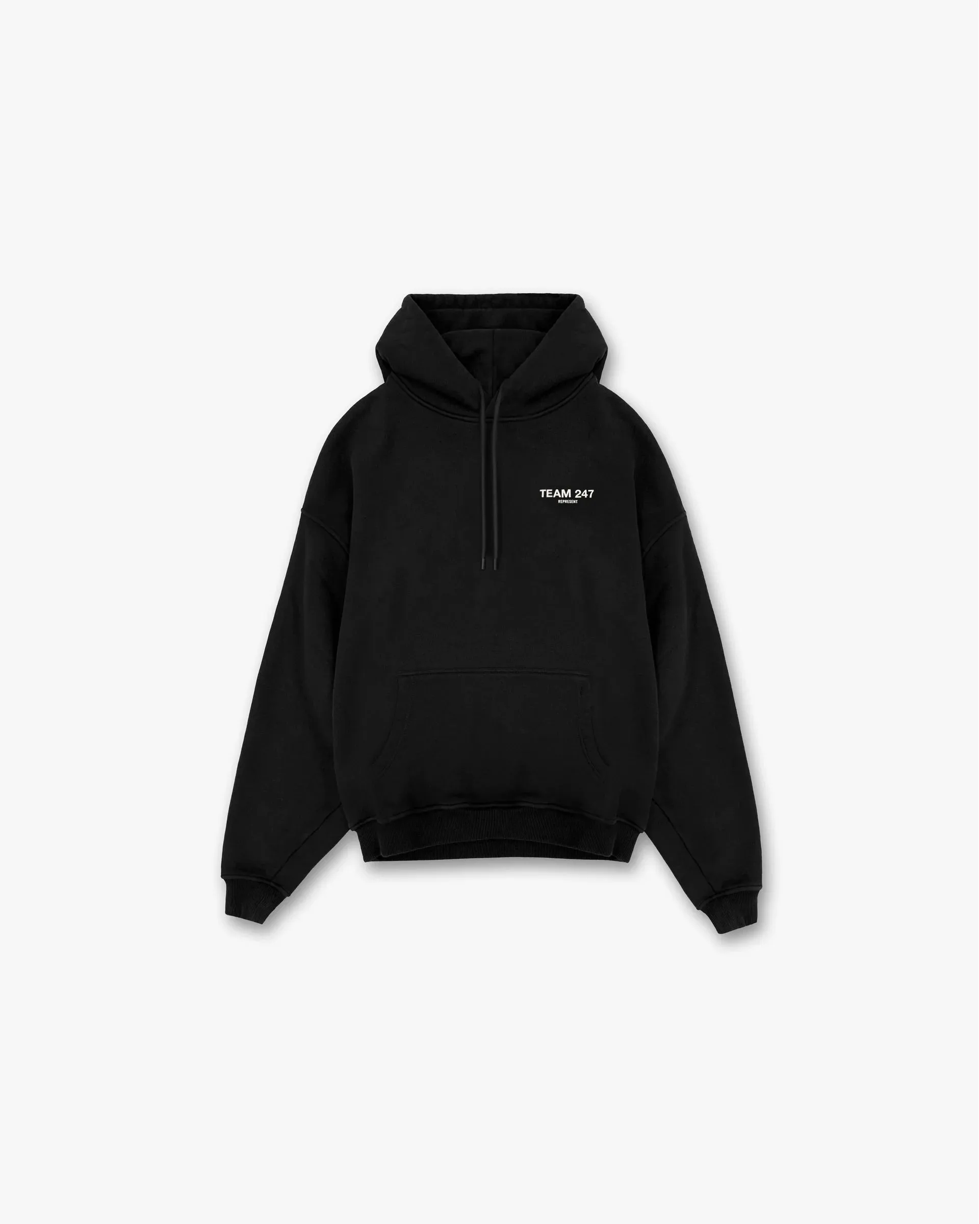 product customization flexibility product after sales service Team 247 Oversized Hoodie - Black