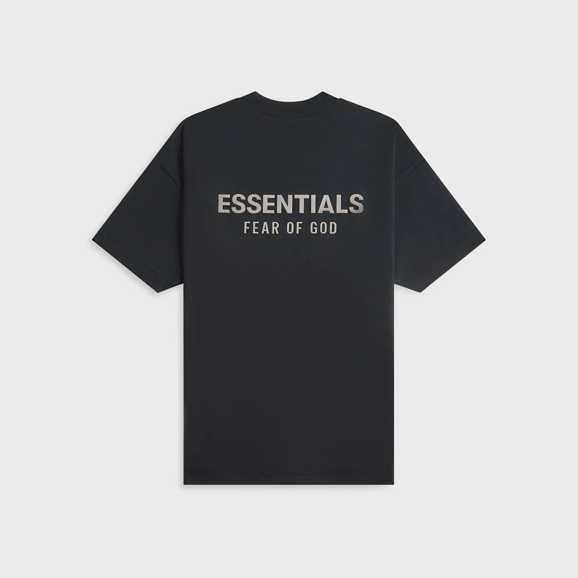 Essentials Classic Fit Tee - Jet Black Versatile and Stylish Outdoor Leisure