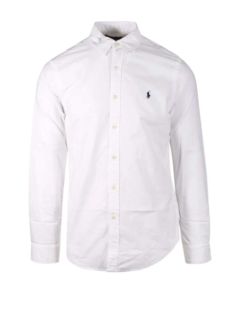 Lightweight Material Classic Long-Sleeve Cotton Shirt