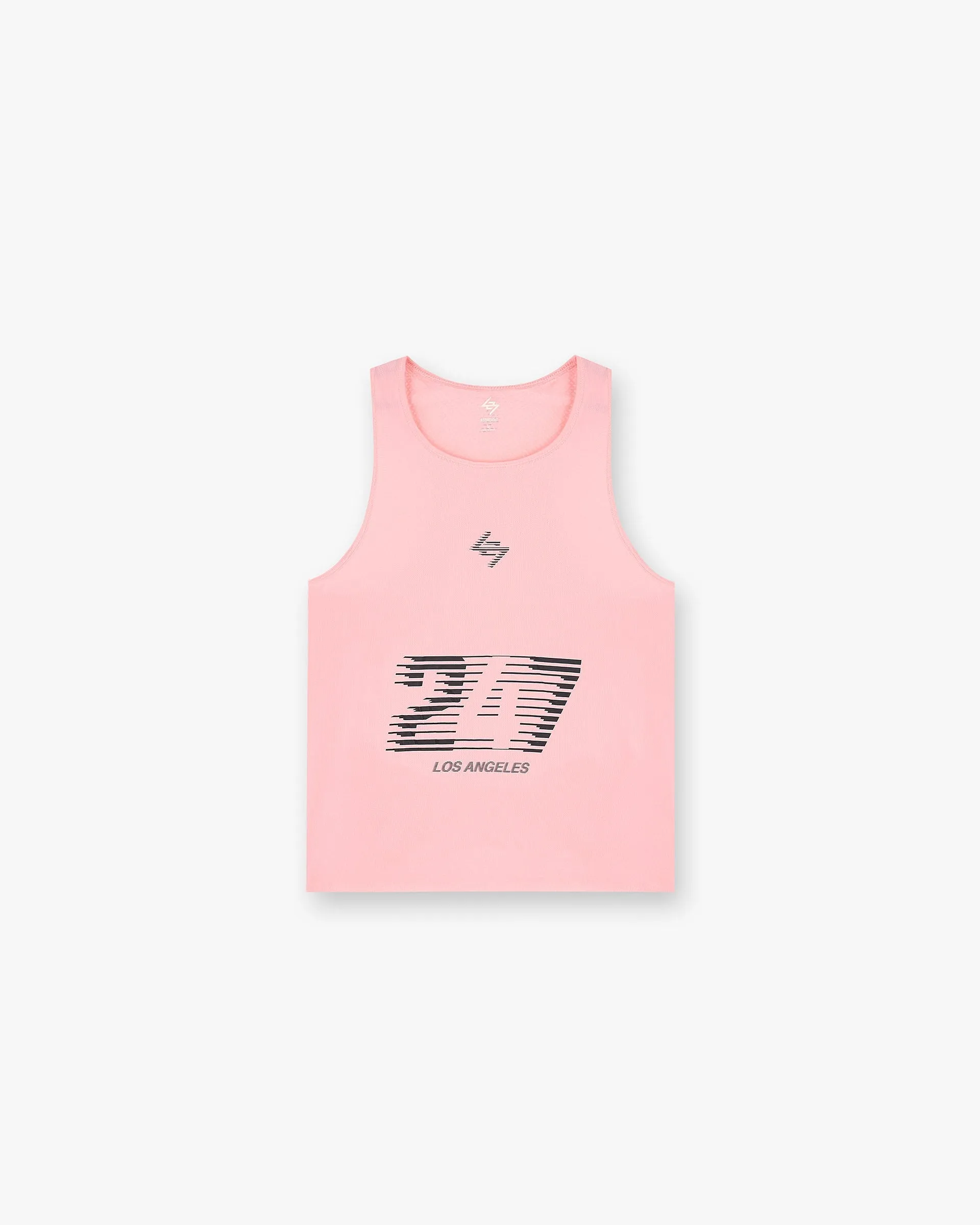 247 Los Angeles Singlet - Pink Light Flex Modern and Soft