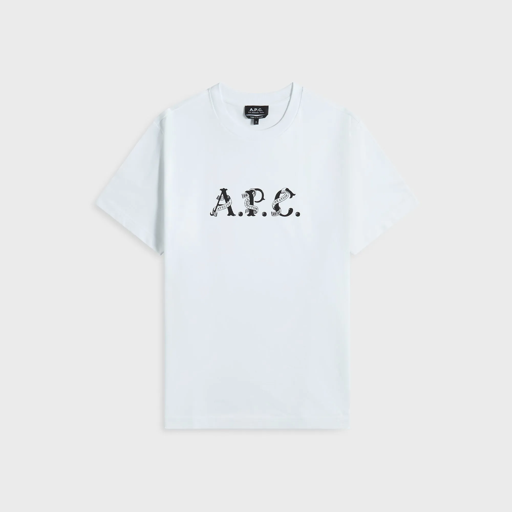 Comfort Stretch A.P.C. Tee Hugo Jersey - Aab White