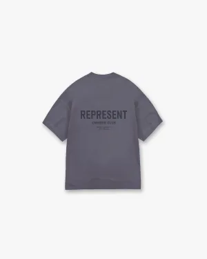 Represent Owners Club T-Shirt - Storm Perfect Design Non Restrictive Cut