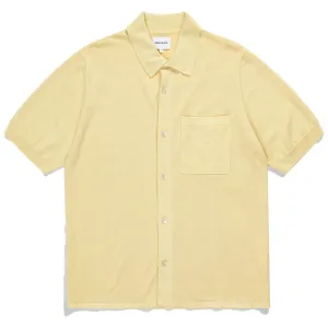 Norse Projects Rollo Cotton Linen SS Shirt Sunwashed Yellow Warm Layers