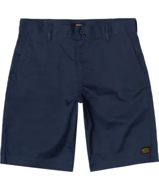 RVCA Mens Shorts Americana 22" checked shorts Dual Zone Ventilation