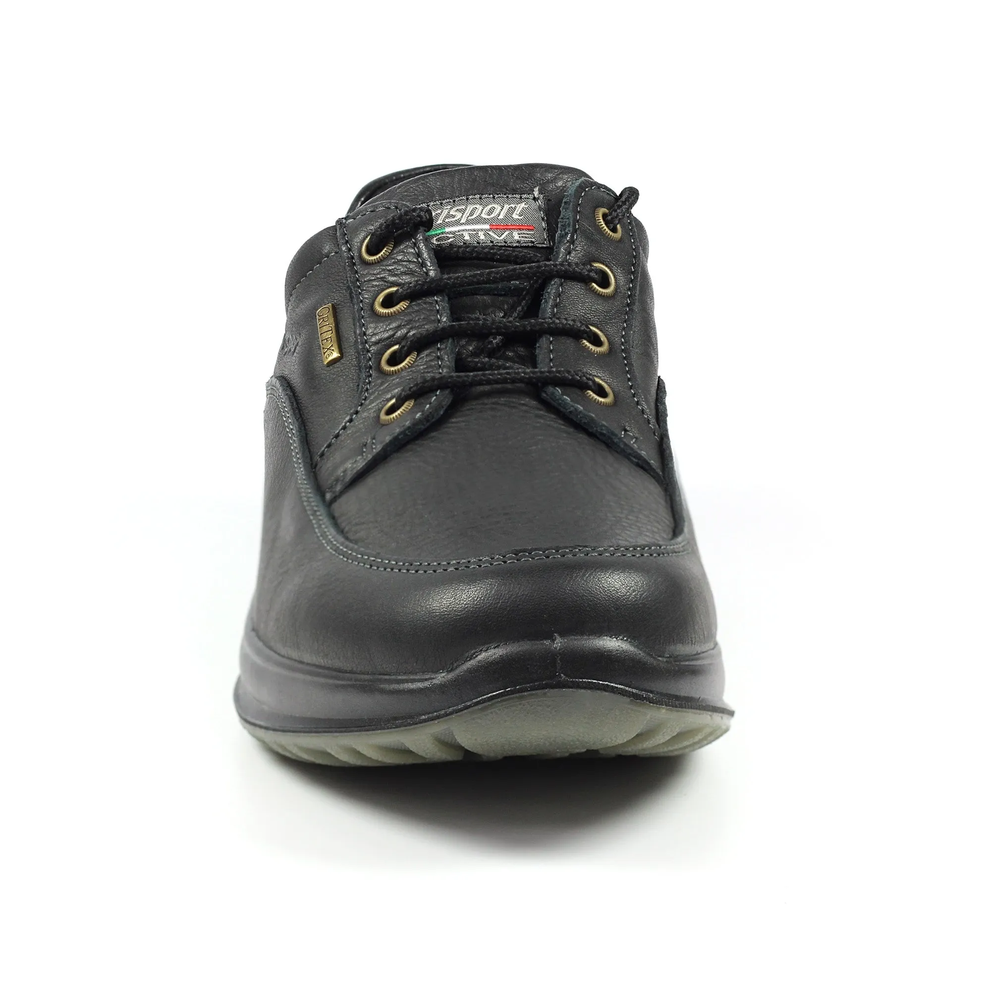 Quiet Stepper summer use Grisport Mens Livingston Shoe Black