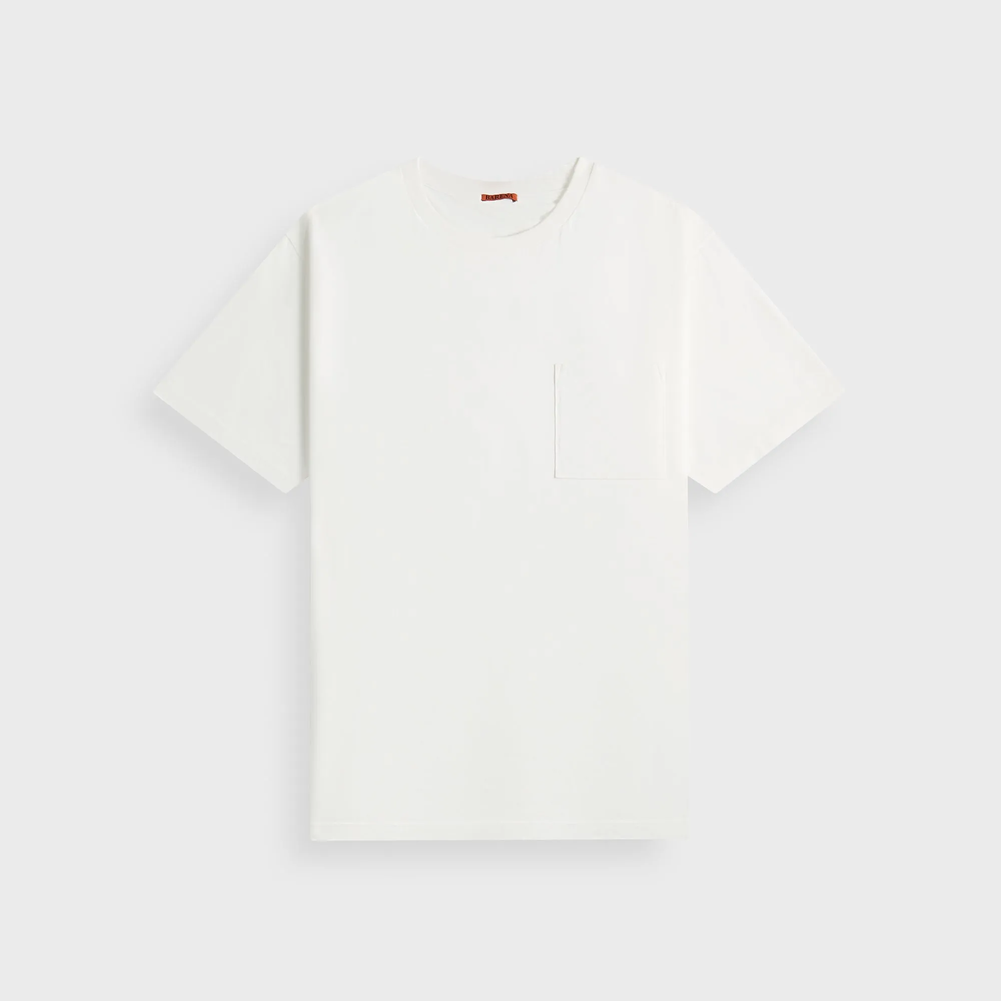 Barena Tee Giro New Jersey - Bianco Smooth Look