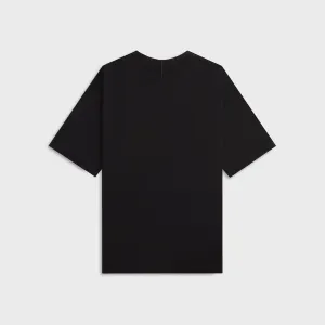 Rick Owens Brad Tee - Black Cozy and Soft Rayon blend