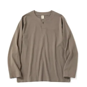 Jackman Henleyneck L/S T-shirt Retro Olive Casual Flex Design