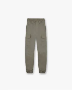 Minimal Fit Cuffed Cargo Pant - Olive