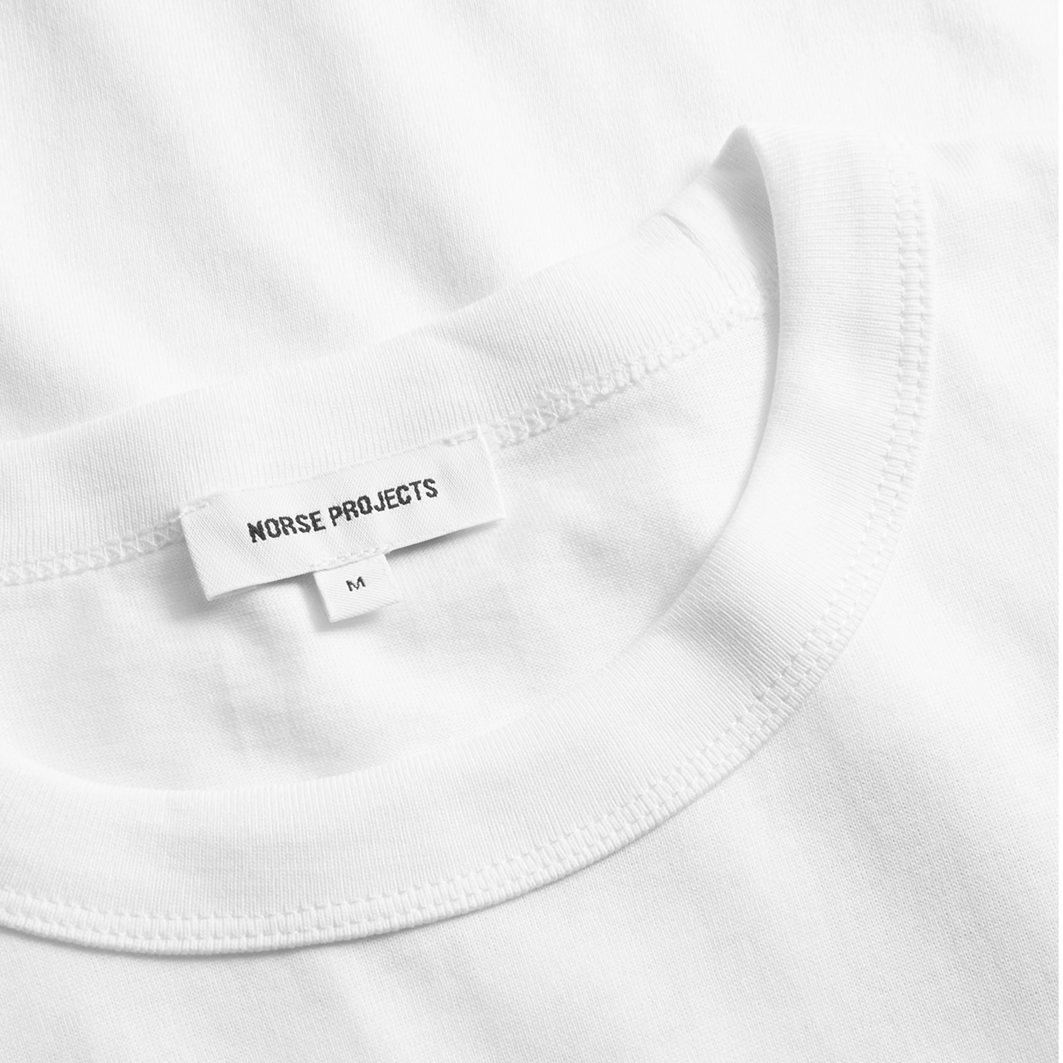 Light Casual Norse Projects Holger Organic Department Print T-Shirt White