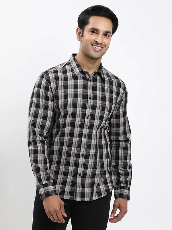 Chill Layer Fairtrade Men Checked Full Sleeve Cotton Shirt
