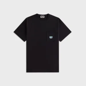 Kith Treats Swirling Live Tour Vintage Pocket Tee - Black Edgy Easy Layer