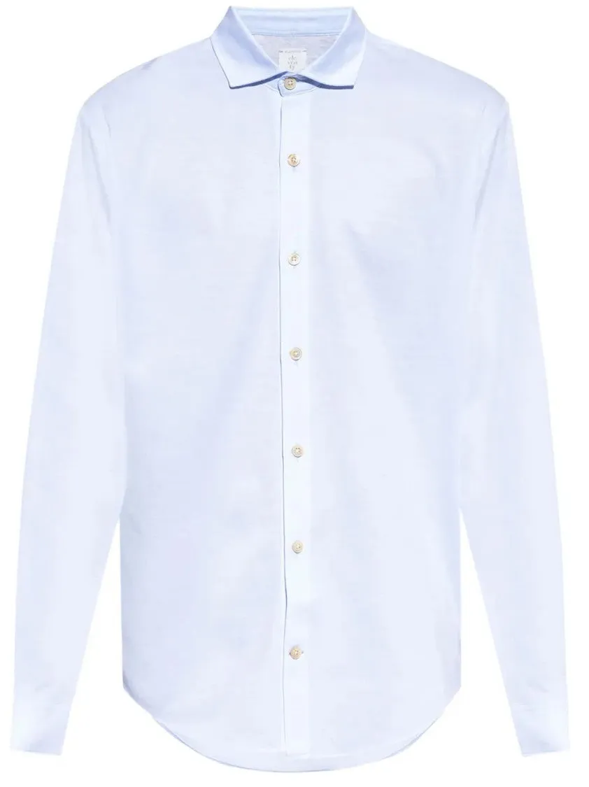 Casual Style High-End Fashion Cutaway Collar Shirt