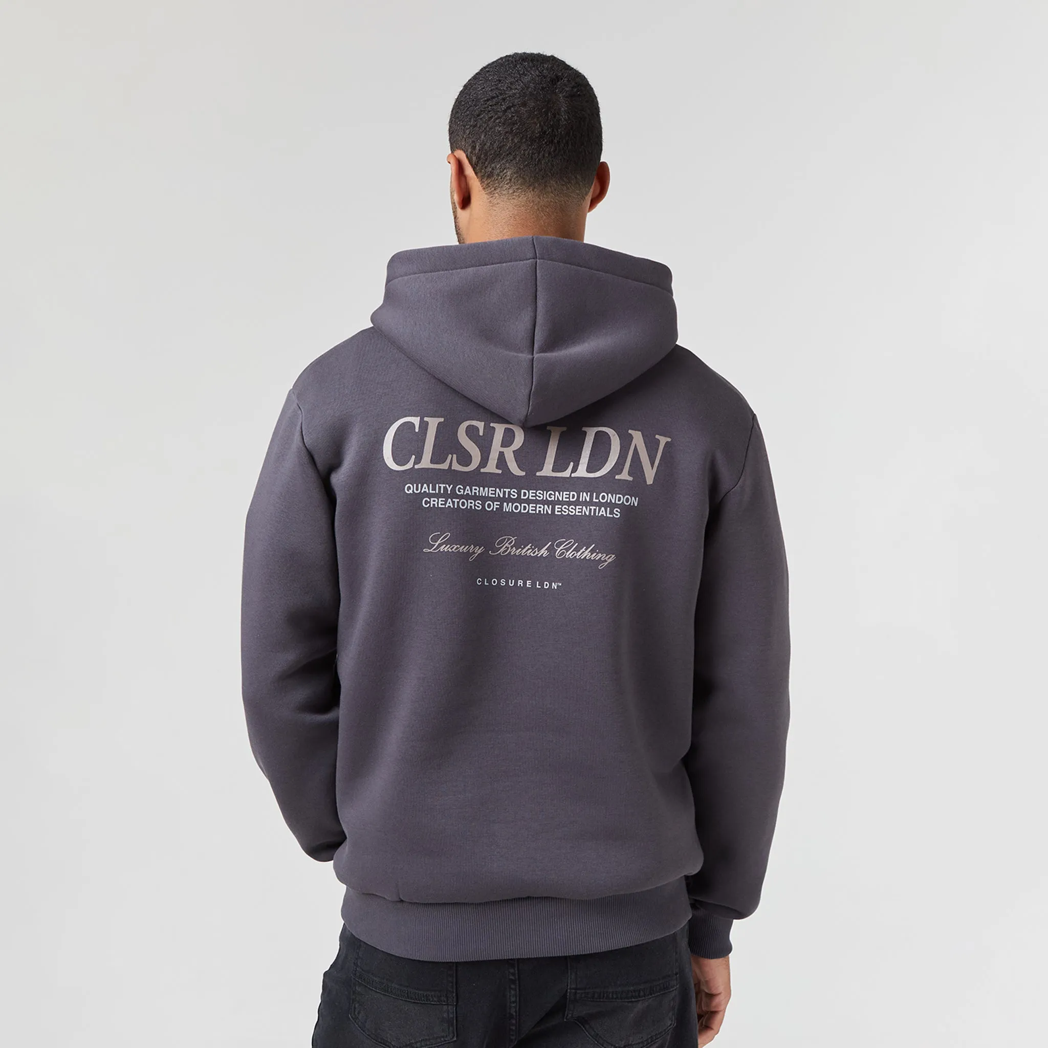 CLSR LDN Luxe Hoodie | Charcoal product discount Brunch Style