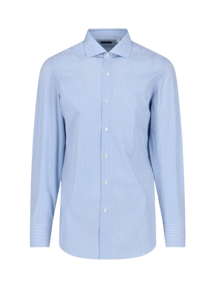 Cozy Wear 1925 "Milano" Shirt In Light Blue