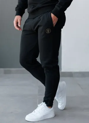 Corduroy texture Gym King Pro Jogger - Black/Gold