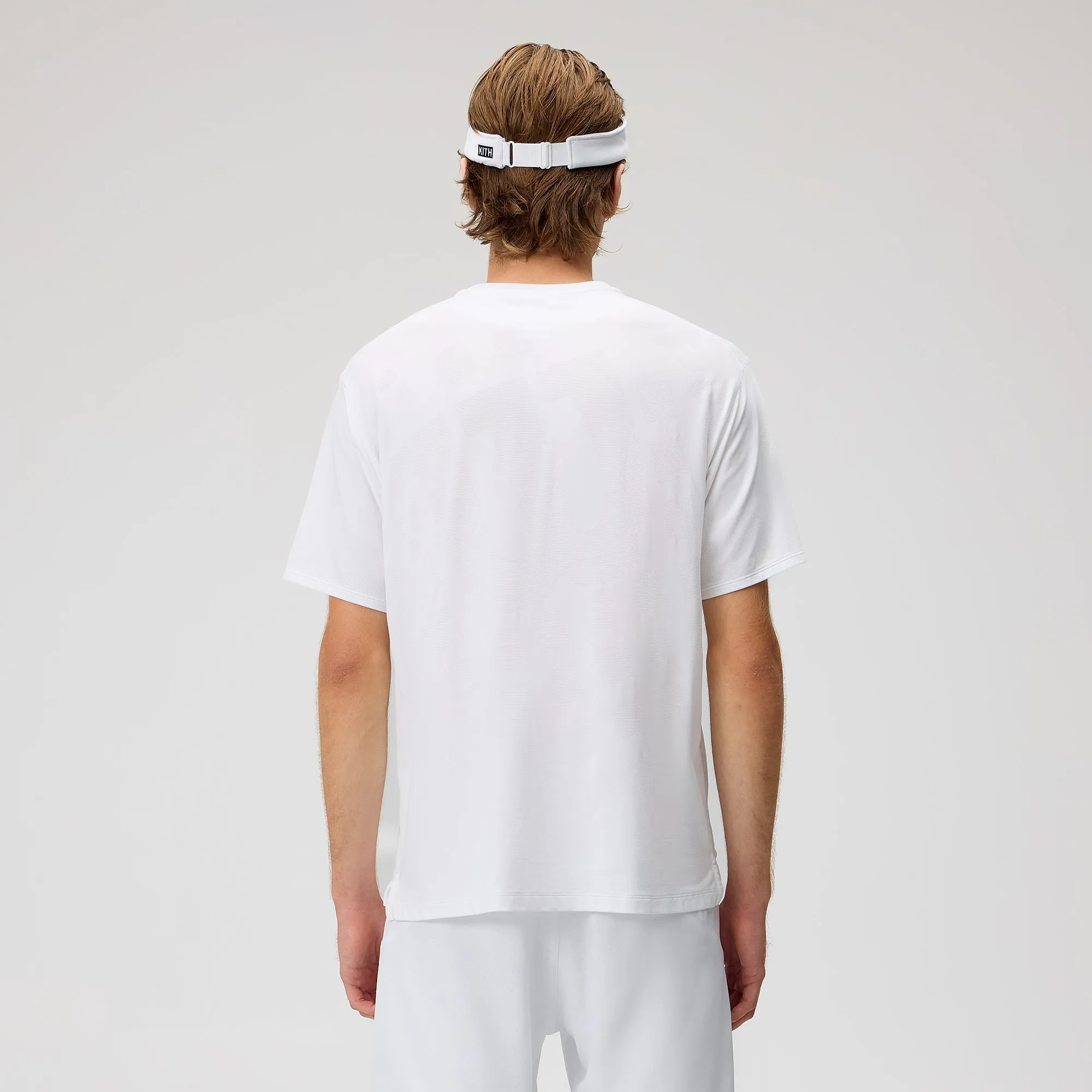 Kith Ivy for Wilson Breakpoint Engineered Tee - White Casual Essentials Wear Layered Hem Detail