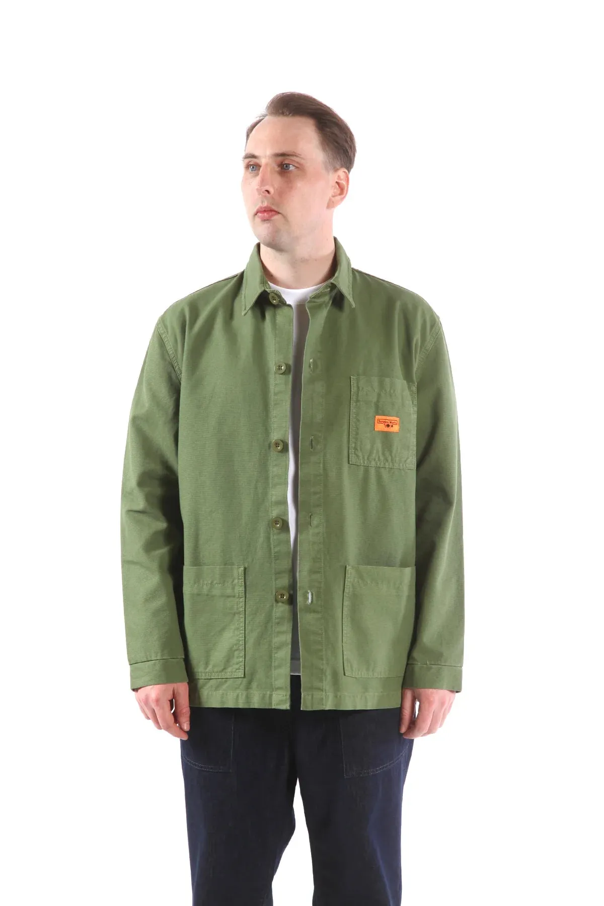 Day To Night Service Works Classic Coverall Jacket Olive