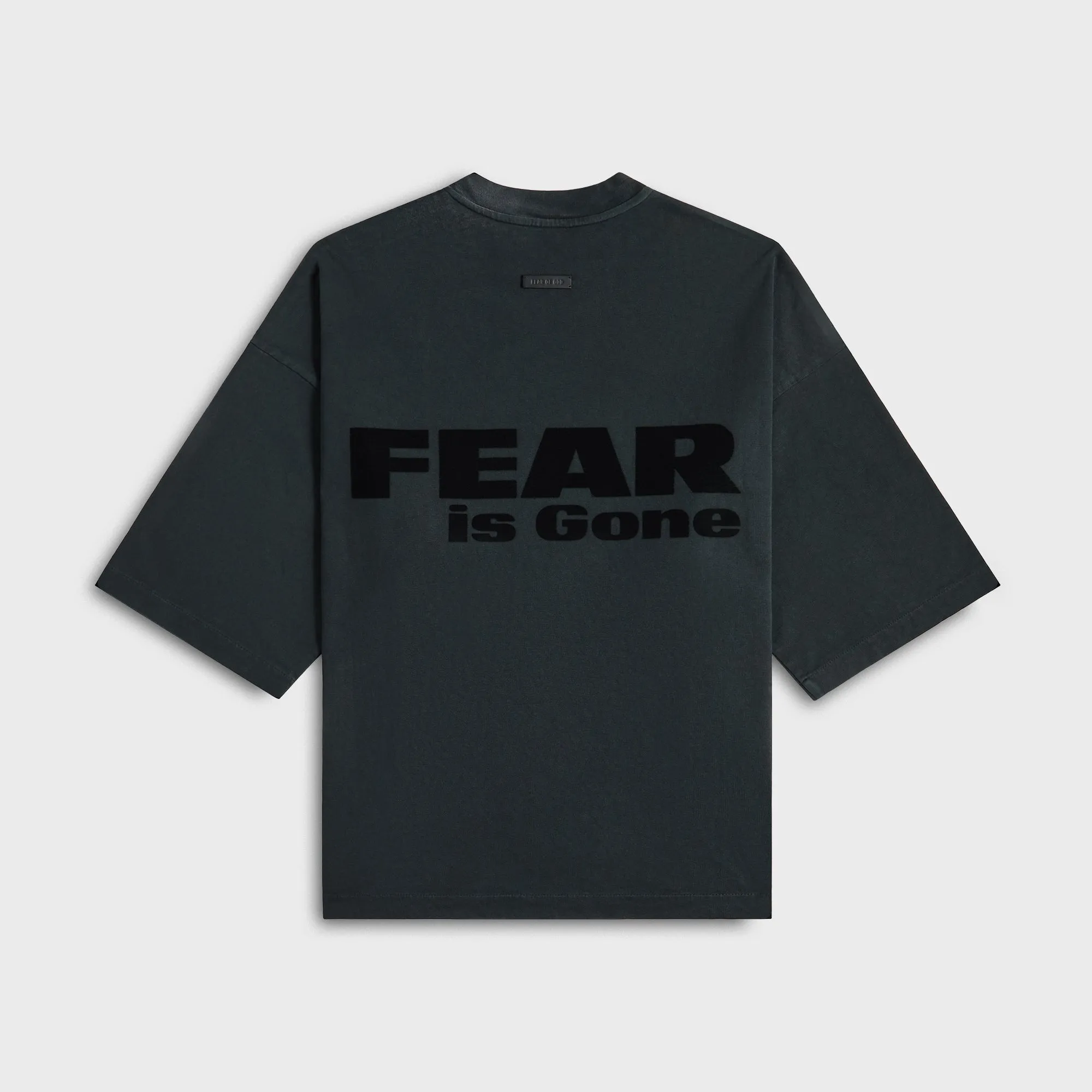 Lightweight Fashion Perfect For Relaxing Fear Of God Relaxed "Fear Is Gone" Tee - Black