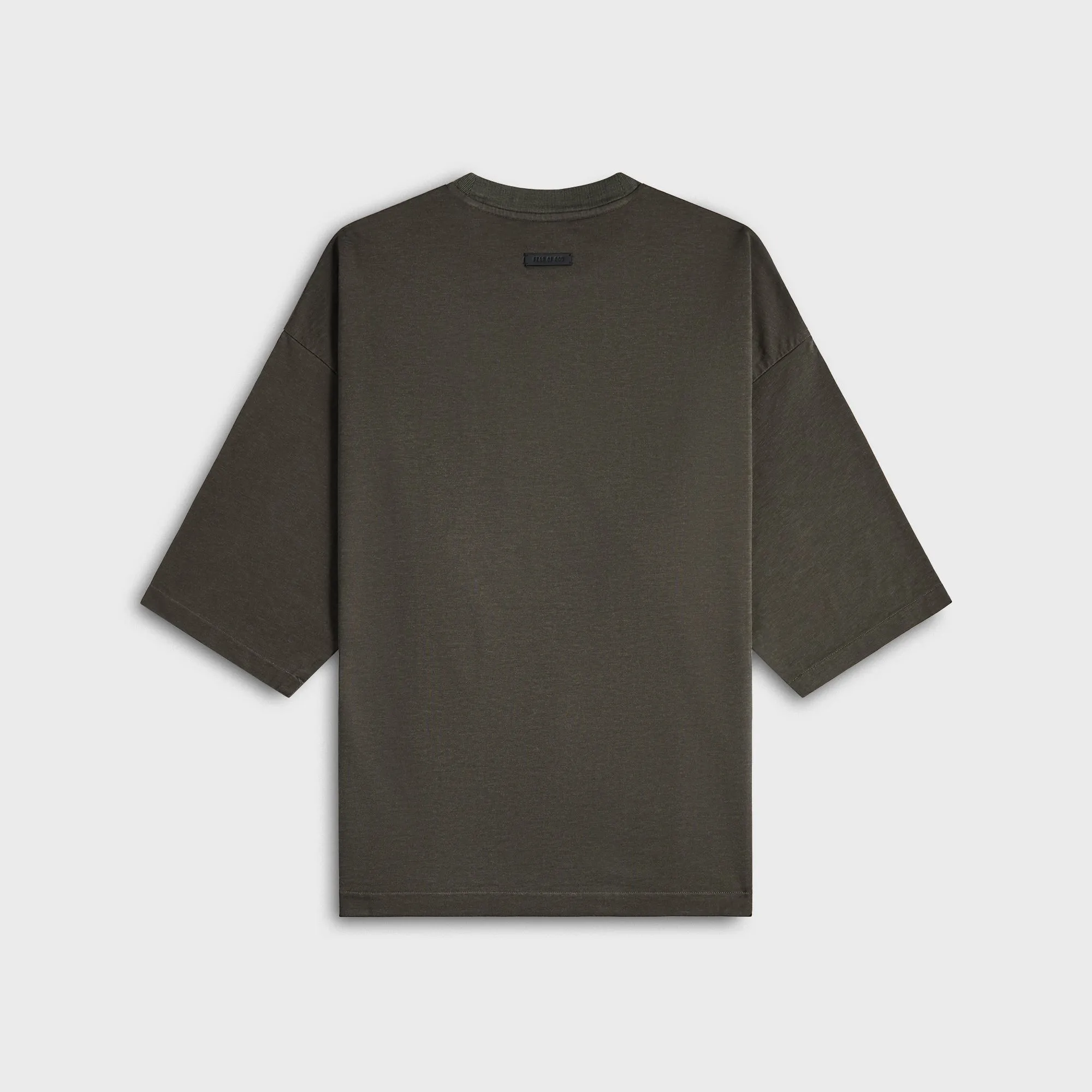 Cozy and Soft Long Sleeve Fear of God Relaxed Tee - Black