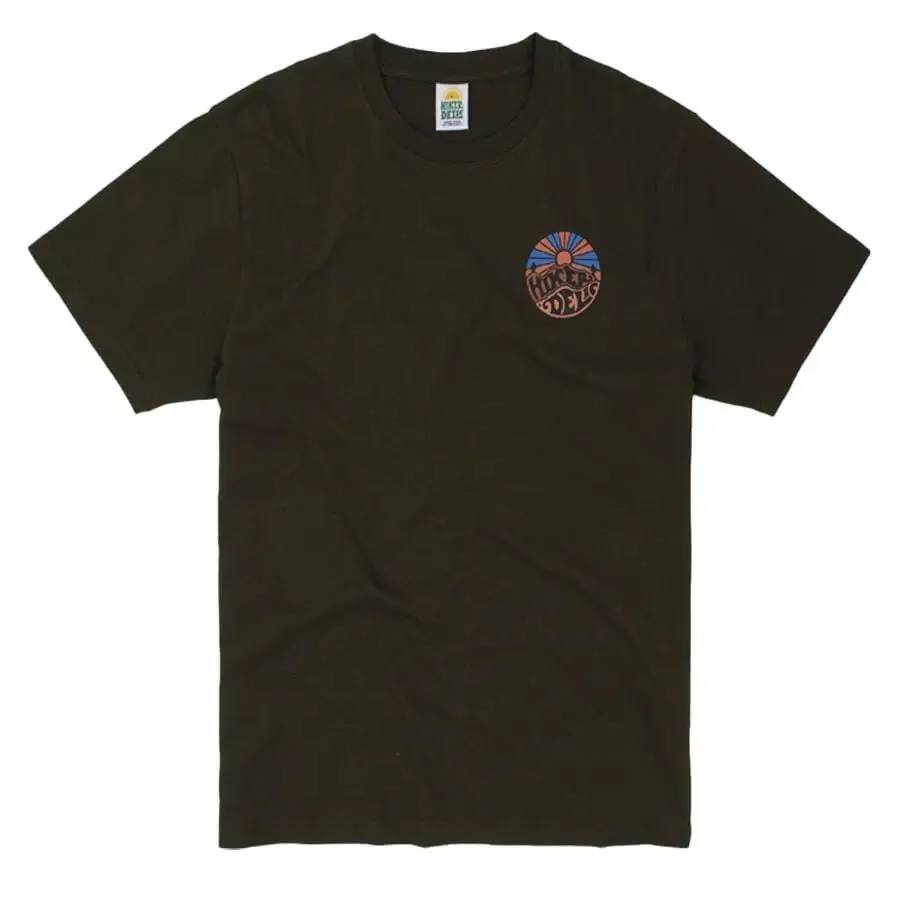 Pullover Hikerdelic Original Logo T-Shirt Military Green