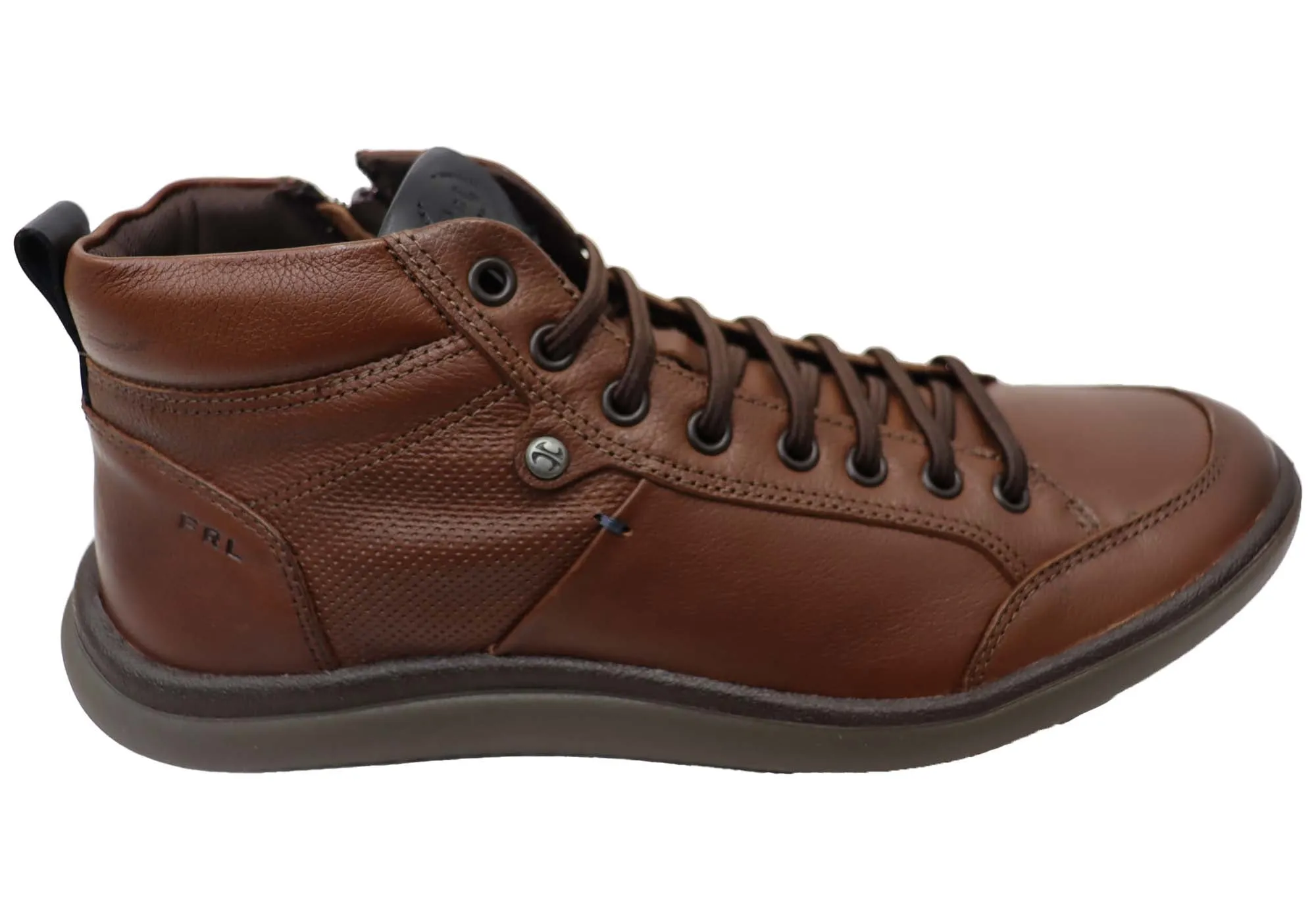 Active Use Ferricelli Dorado Mens Comfortable Leather Casual Boots Made In Brazil