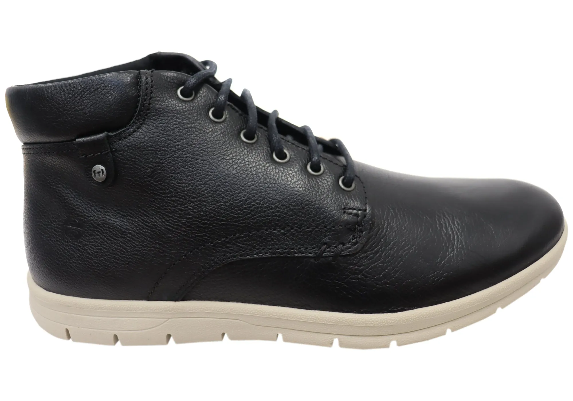 Rugged Built Morning Walk Travel Friendly Ferricelli Trey Mens Comfortable Leather Casual Boots Made In Brazil